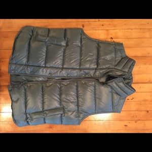 J.Crew Alhambra Green Puffer Vest